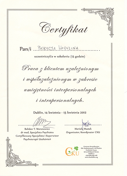 Certificate 10